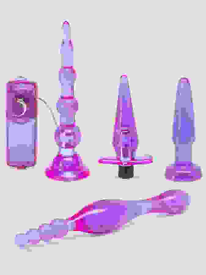 Lovehoney Get Started Beginner's Anal Kit (4 Piece), Purple, hi-res
